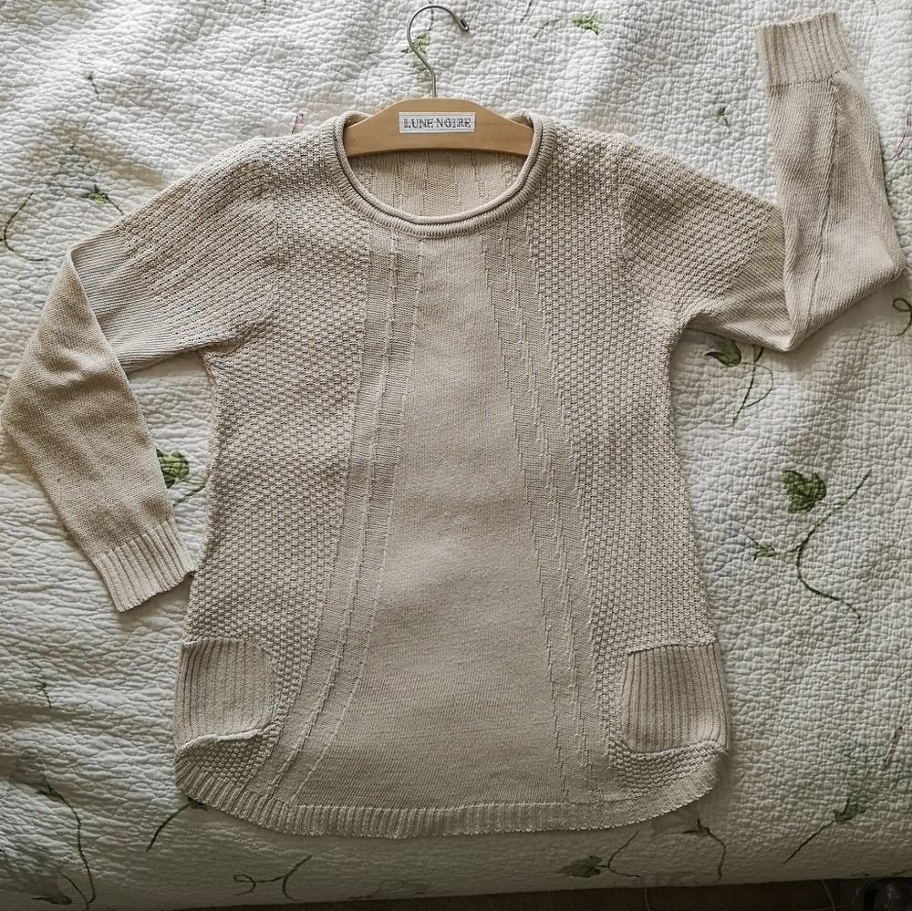 Basic Knit Boho Chic Fall Sweater - image 1